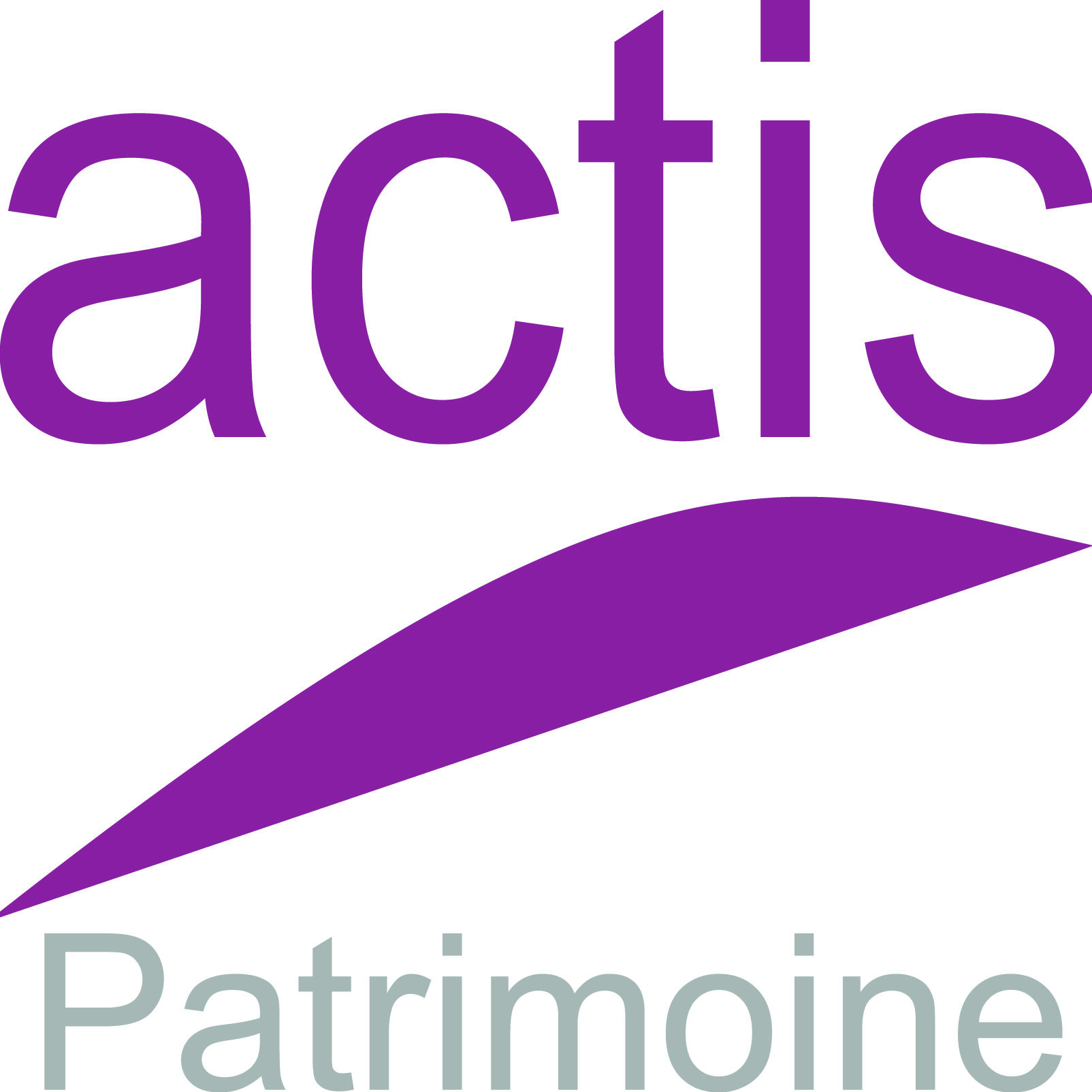 Letellier - Actis Patrimoine - Logo - MF - Version rose - Format carré
